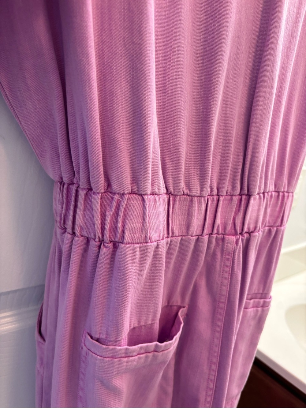 Universal Thread Purple Utility Short Sleeve Jumpsuit - Picture 6 of 7
